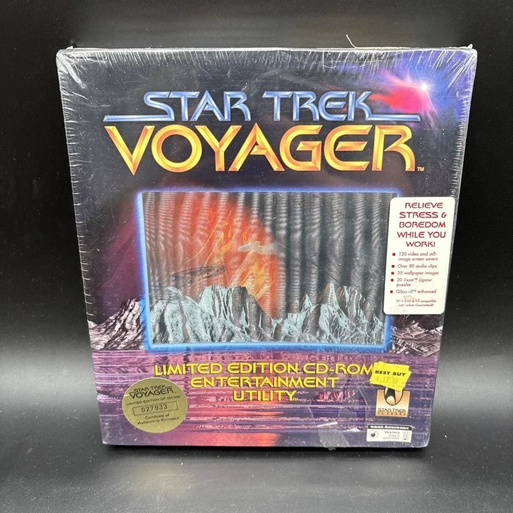 Star Trek‎ Voyager Ltd Edition #016046 Entertainment Utility PC
